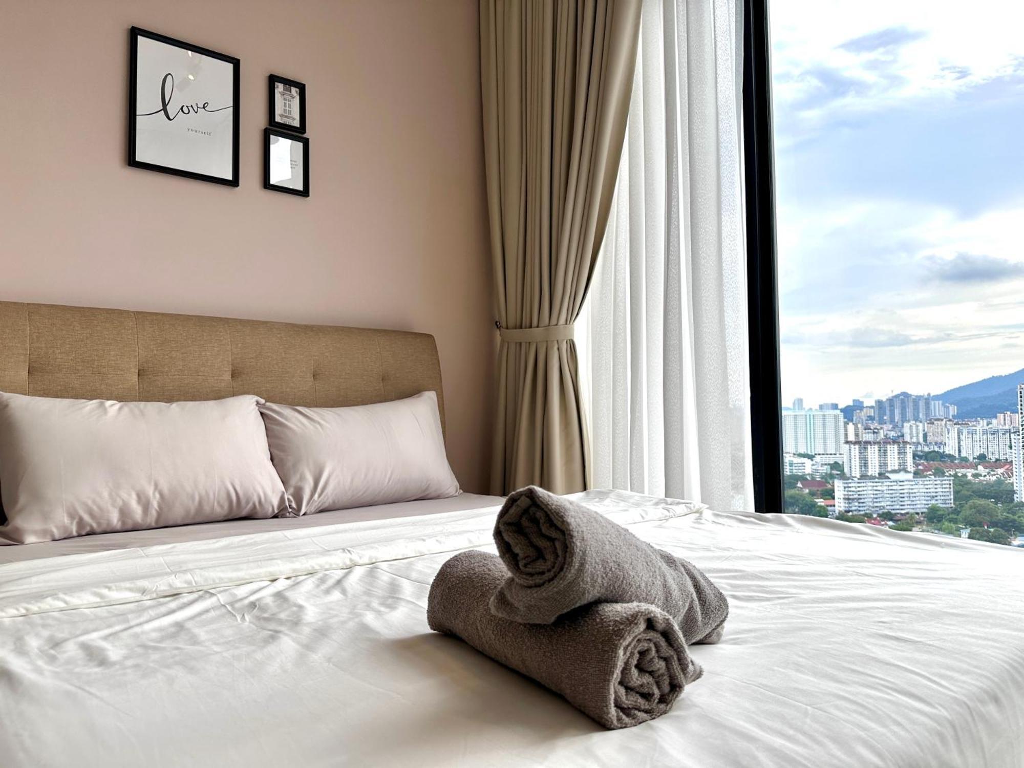 New 2Br Georgetown Warm And Lovely Homestay 10Pax-无敌美景两房民宿 Beacon Executive Suite Exteriér fotografie