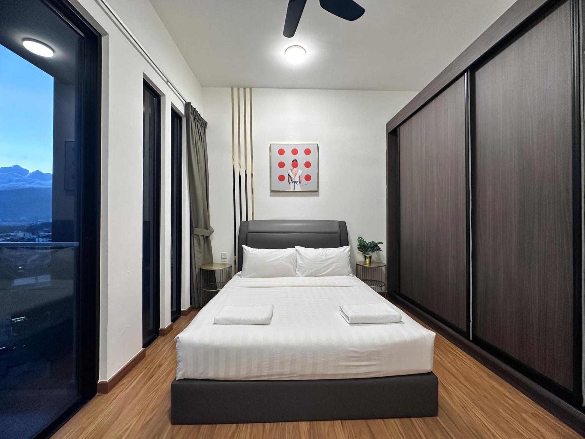 New 2Br Georgetown Warm And Lovely Homestay 10Pax-无敌美景两房民宿 Beacon Executive Suite Exteriér fotografie